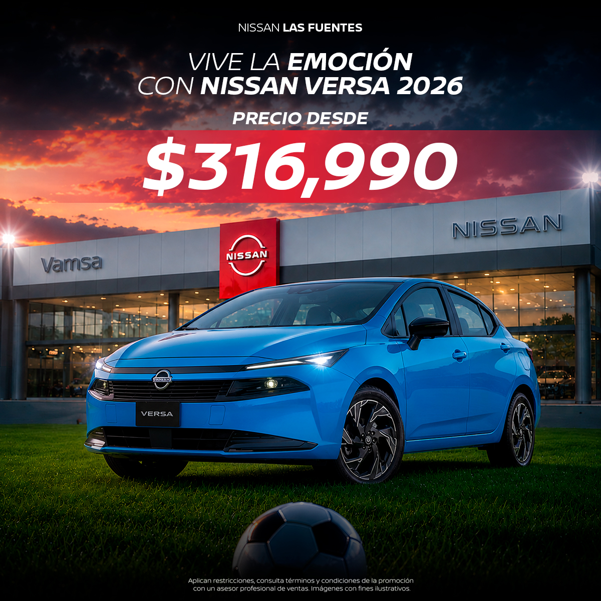 NISSAN VERSA 2026